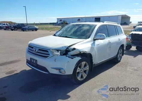 2012 Toyota Highlander Limited V6 from USA, damaged, VIN 5TDYK3EH5CS057518
